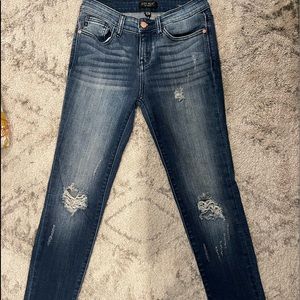 Judy Blue Cropped Skinny Jeans
